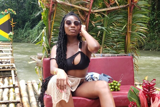 Great River Bamboo Rafting with Limestone Foot Massage and ATV from Montego Bay - Bamboo rafting in Lethe: where the water time actually feels special