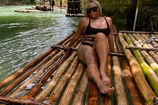 Great River Rafting - Limestone Foot Massage and ATV Rides From Montego Bay - 30-Foot Bamboo Rafting through the Great River