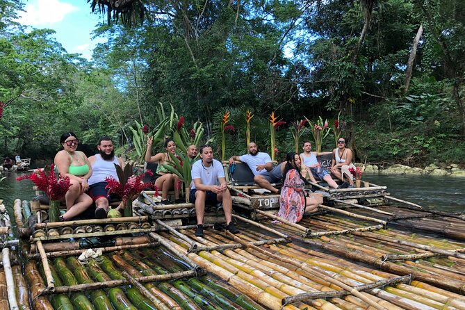 Great River Rafting with Limestone Massage & Rasta Safari Experience Combo Tour - The bamboo raft on the Lethe River (and why the limestone foot rub is the smart pause)