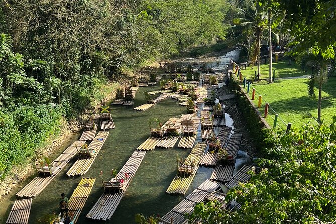 Half-Day Tour Rafting on the Great River with Limestone Foot Massage - Bamboo raft rafting on the Great River: what you’re really getting
