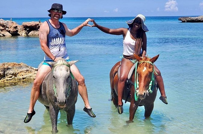 Horseback Ride and Swim Jamaica - Beach riding: the part you’ll remember most