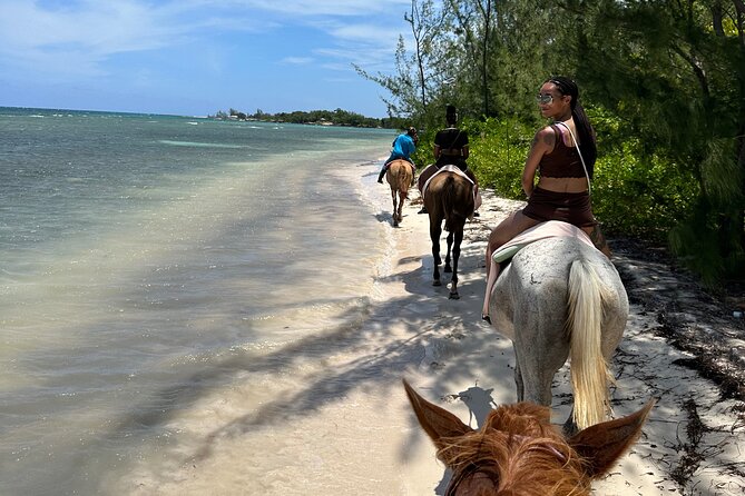 Horseback Ride and Swim Tour In Montego Bay - Horseback through local farmlands: the ride part people remember