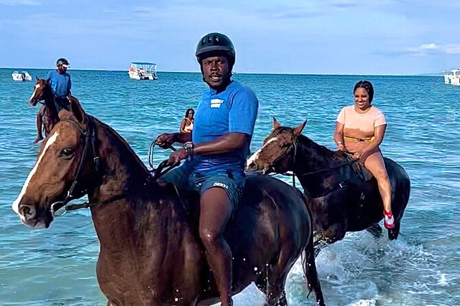 Horseback Ride , Dunns River Falls & Blue Hole From Montego Bay - Guides that make the day: Hassani and Jamari in the mix
