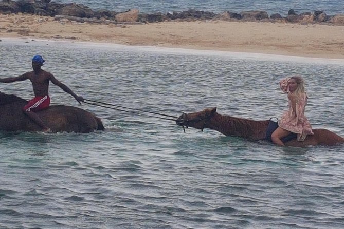 Horseback Riding Dunn's River Falls Adventure from Montego Bay - 8:00am Pickup and the Montego Bay Freeport Start Point