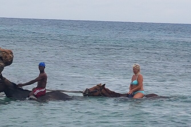 Horseback Riding Dunn's River Falls Adventure from Montego Bay - Beach Ride Views: The Finish That Makes the Day Feel Worth It