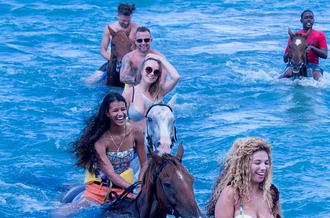 Horseback Riding/Zipline Combo Tour at Chukka Ocean Outpost with Transportation - Horseback Riding in the Ocean: Where the Combo Becomes Real