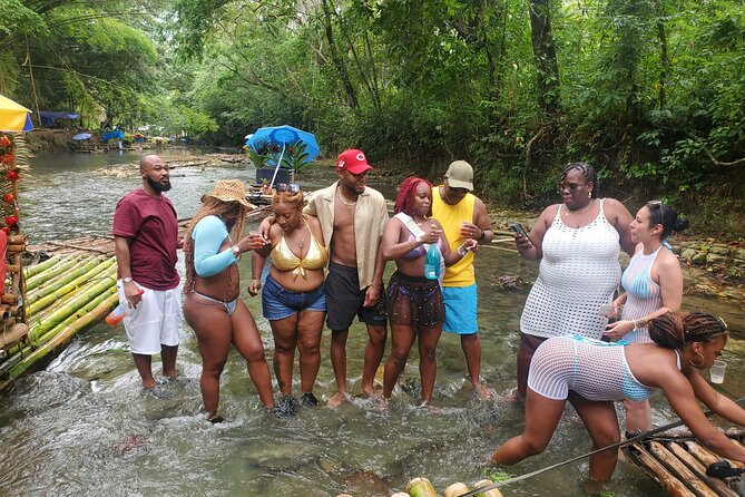Jamaica Bamboo River Rafting Experience with Lime Stone Massage - Montego Bay Pickup and Getting Ready on the Water