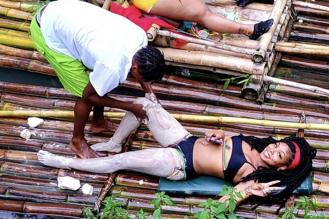Jamaica Bamboo River Rafting Experience with Lime Stone Massage - Mid-Trip Limestone Foot and Leg Massage: Traditional Relief in a Simple Setting