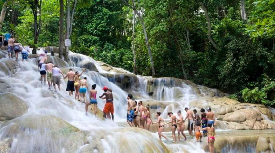Jamaica: Bobsled and Dunn's River Falls Adventure Tour - Sky Explorer Views, Then a 1,000-Meter Jamaica Bobsled Ride