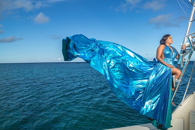 Jamaica Flying Dress Photoshoots - Meeting Point and Getting Around: St. James Plaza and A/C Comfort