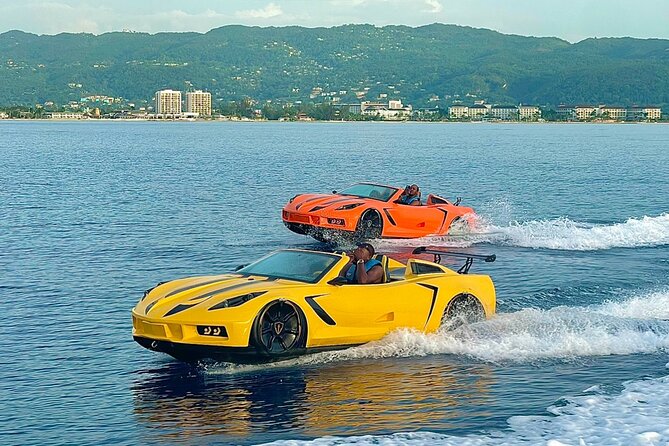 Jet Car Experience in Montego Bay - Getting on the Amphibious Corvette: How the 30 Minutes Works
