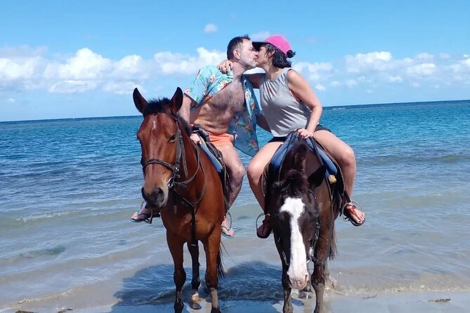 Kennedy's Horseback riding, Blue Hole and Secret Falls from Montego Bay - St. Ann’s Bay horseback: woods first, then saltwater