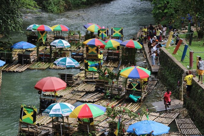 Lethe Bamboo River Rafting and Limestone Foot Massage Experience - The quick photo stop at Usain Bolt’s Tracks and Records