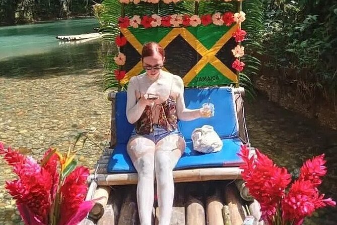Lethe River Rafting Limestone Massage & Roundtrip transportation - Snacks, coconut water, rum punch vibes, and lunch choices