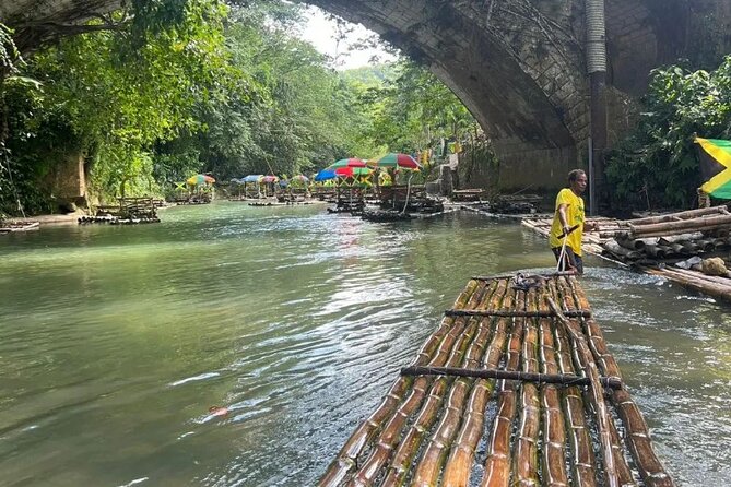 Lethe River Rafting Transportation & Entry Fees from Montego Bay - Handmade bamboo raft time: what happens once you hit the water