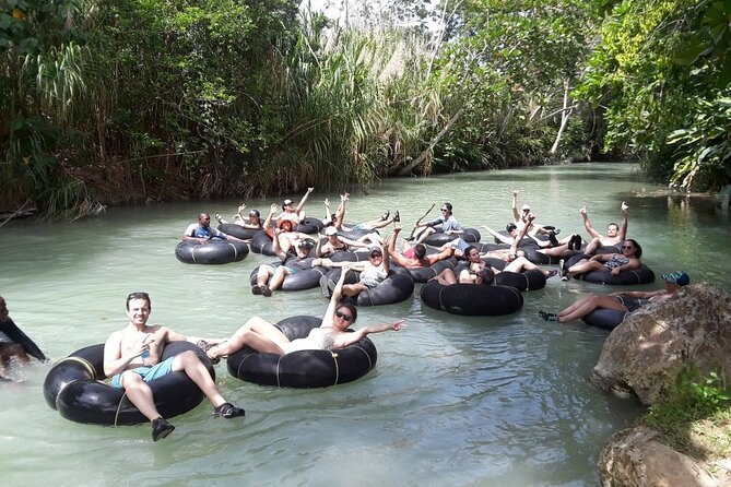 Luminous Lagoon & River Tubing Falmouth from Montego Bay/Falmouth - Entering Jamaica’s Rio Bueno: what tubing actually feels like