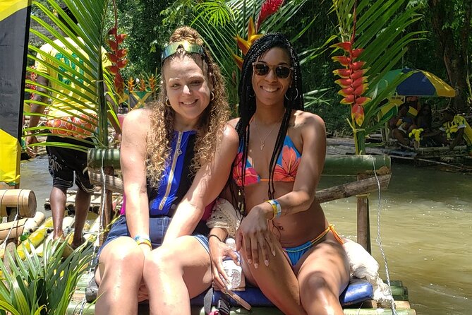 Margaritaville and Great River Rafting with Limestone Massage - Hanover Parish rafting: a slow scenic ride on a handcrafted bamboo raft