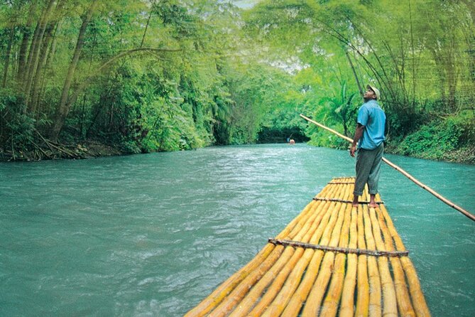 Martha Brae Bamboo Rafting Experience From Montego Bay - On the river: the three-mile Martha Brae stretch