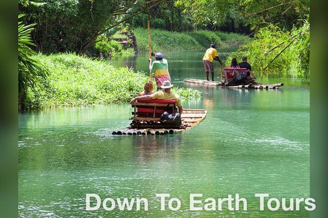 Martha Brae Bamboo Rafting Tranquil Peace Of Mind - Bamboo Rafts, Real River Rhythm From Montego Bay