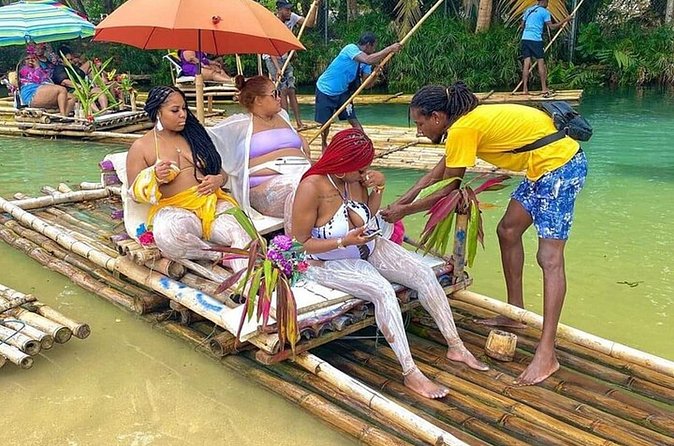 Martha Brae River Rafting And Luminous Lagoon Tour In Falmouth - Transportation, Mobile Ticket, and Being a Private Group