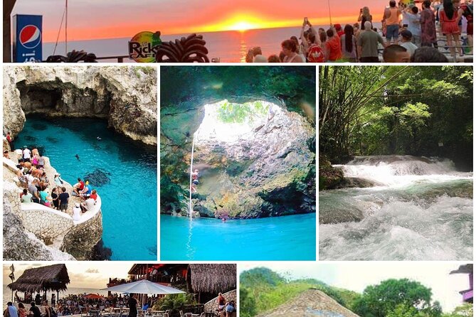 Mayfield Falls, Blue Hole & Rick's Café Tours/Weed Farm option - Rick’s Café: A Famous Negril Stop for Food and Time at Your Pace