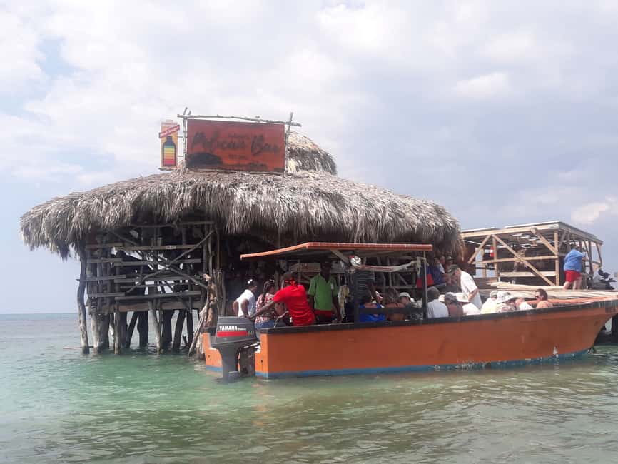 Montego Bay: 8-Hour Appleton & Pelican Bar Return Transfer - Floyd’s Pelican Bar: sandbank calm, boat ride payoff, and real sea views