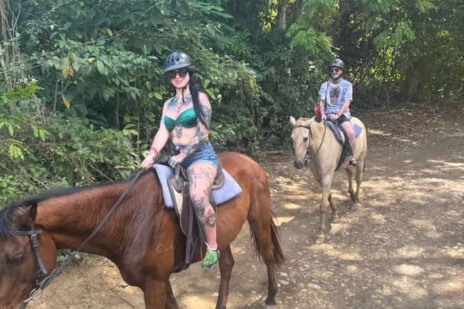 Montego Bay Adventure Day: ATV, Zip-lining & Horseback Riding Fun - Horseback riding through the countryside (and a refreshing twist)
