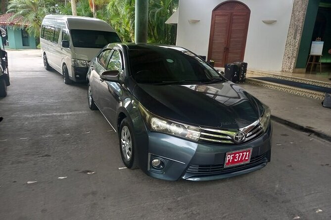 Montego Bay Airport private Taxi to Royalton Negril - From Sangster Airport to Royalton Negril: No Taxi Line, No Detours