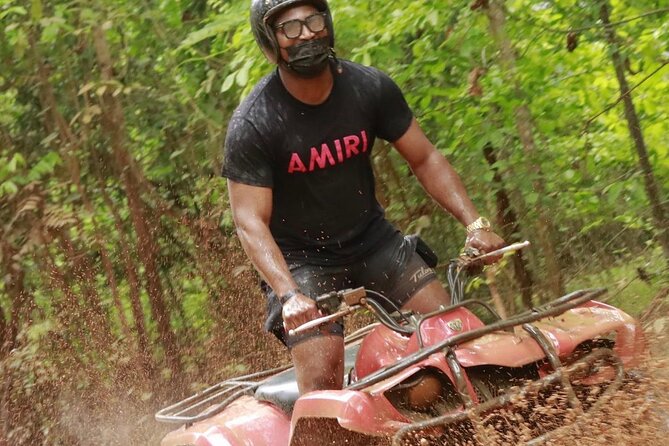 Montego Bay ATV Ride & Bamboo Rafting With Limestone Foot Massage - What to wear and pack for water + dust in one day
