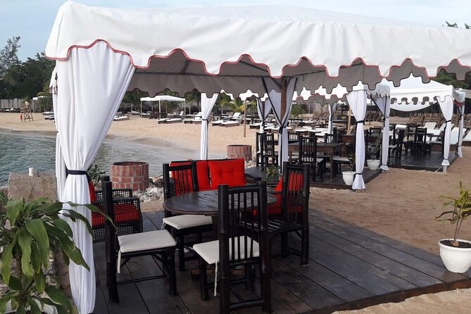 Montego Bay: Bamboo Beach Club VIP Access with Lunch & Cocktails - Entering the VIP section: what the Bamboo Beach Club day feels like