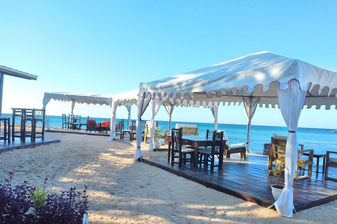 Montego Bay: Bamboo Beach Club VIP Access with Lunch & Cocktails - Lunch: a four-course Jamaican meal that actually fills you up