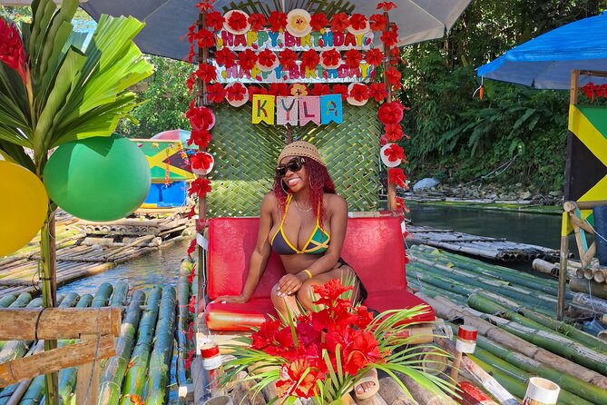 Montego Bay: Bamboo Rafting with Limestone Massage & Shopping - The 4-hour flow: from jerks-and-swims to music and photos