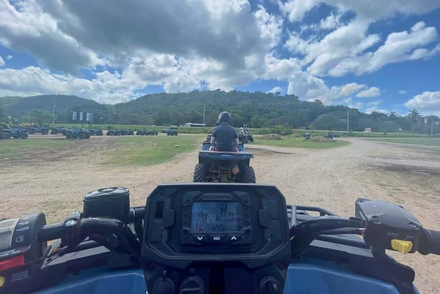 Montego Bay: Day Trip with Zipline, ATV, and Horseback Ride - Horseback ride on land and into the Caribbean Sea