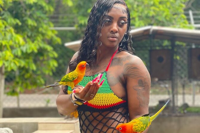 Montego Bay Exotic Herbs, Birds and Animals Interaction Tour - Guides Ian and Ajay make the short time feel worth it