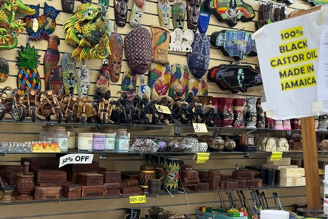 Montego Bay & Falmouth Hotels, Souvenir Shopping and sightseeing - Pickup comfort and the “private minibus” advantage