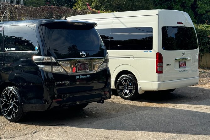 Montego Bay Hotels Private Transfer from MBJ Airport - The ride: AC, Wi-Fi, and a quick start to vacation mode