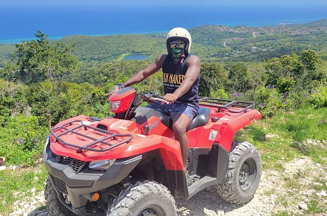 Montego Bay Jet Ski and ATV Combo - Guided ATV in Mount Zion: Rugged Trails and Big Views