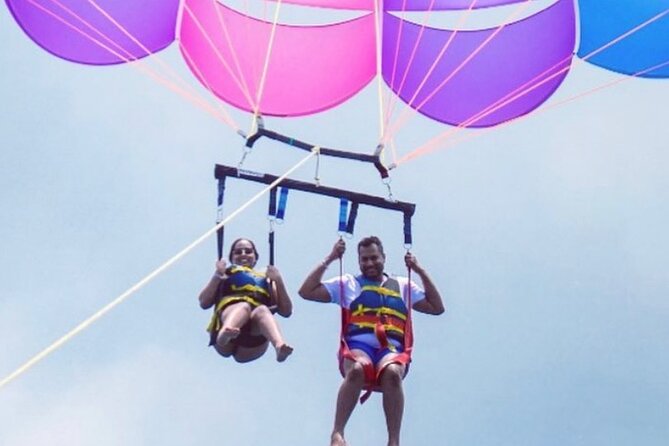 Montego Bay Jet Ski and Parasailing Combo or Single with Pickup - Parasailing in Montego Bay: the sky view and the crew style