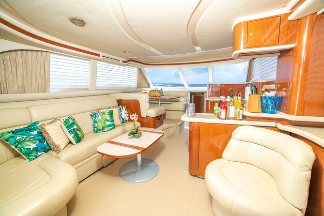 Montego Bay Private Yacht Tour with Open Bar and Lunch - Hip Strip Lunch Break: Jerk Bites, Finger Foods, and Rum Punch