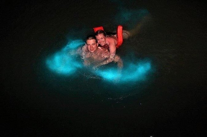 Mystic Lagoon Night-Time Cruise and Swim from Montego Bay & Trelawny - Food and on-site time: how to avoid getting rushed or overcharged