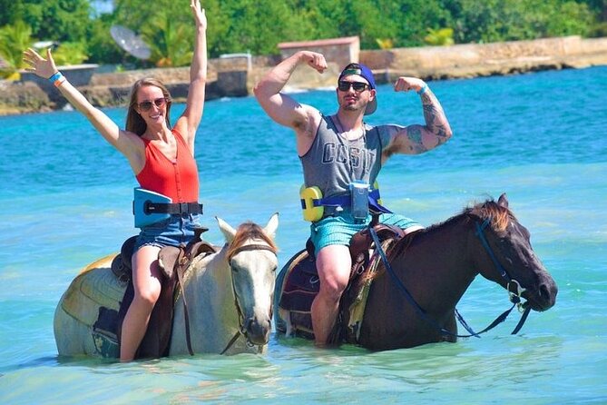 Negril 45-minute Guided Horseback Ride and Swim - Entering the horse-and-ocean moment: what the ride feels like