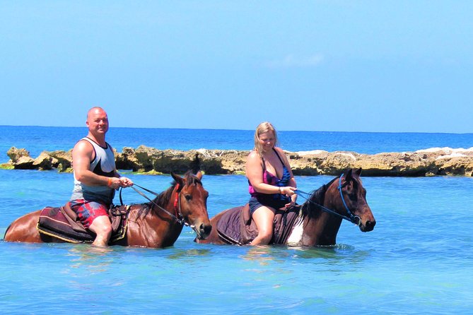 Negril 45-minute Guided Horseback Ride and Swim - Safety setup: helmets, backup riders, and real-world concerns