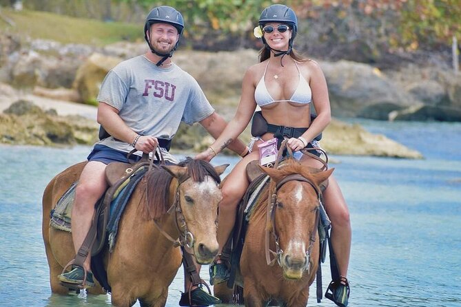 Negril 45-minute Guided Horseback Ride and Swim - Guides and horses: what you can hope for