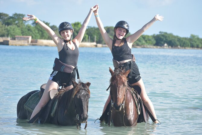 Negril 45-minute Guided Horseback Ride and Swim - What to wear and bring for the beach-to-sea changeover