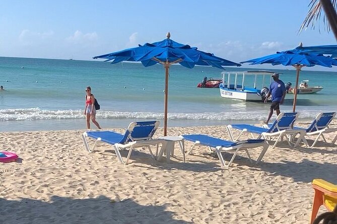 Negril Beach, Ricks Cafe and Margaritaville from Montego Bay - Seven Mile Beach: your two hours of swim-and-stroll time