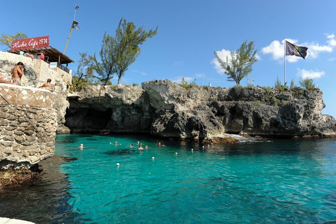 Negril Private and Public Beach with Ricks Cafe from Montego Bay - Lucea drive-through: seeing the landmarks before the beach