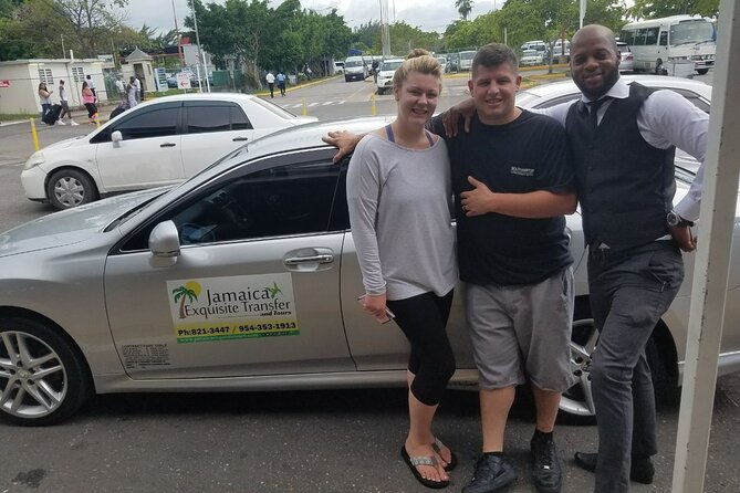 Ocho Rios Hotels Transfer Between Montego Bay Airport (MBJ) - Driver help you can feel: Orrin, Richard, Phillip, and Kamer