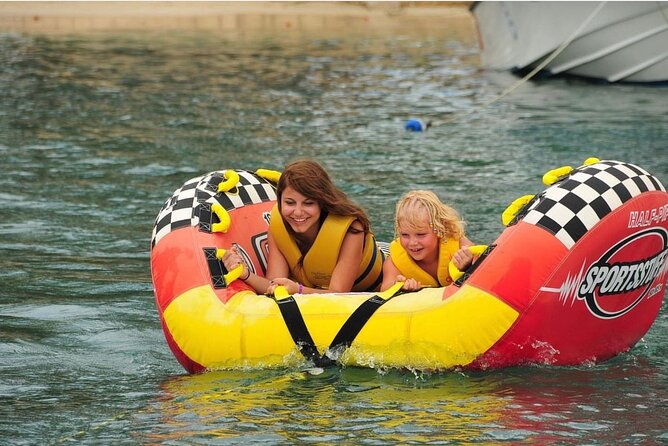 Parasailing, Sea Tubing & Jet Ski from Montego Bay- Private tour - Sea Tubing Behind a Speedboat for Full-Speed Fun