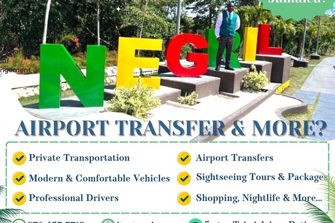 Private Airport Transfer Montego Bay Airport to Negril (One-Way) - Airport-to-Negril transfer: what you’re really buying