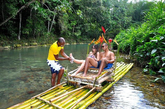 Private Bamboo Rafting along Great River with Pickup - A private tour with a real guide: Captain JJ and Phillip